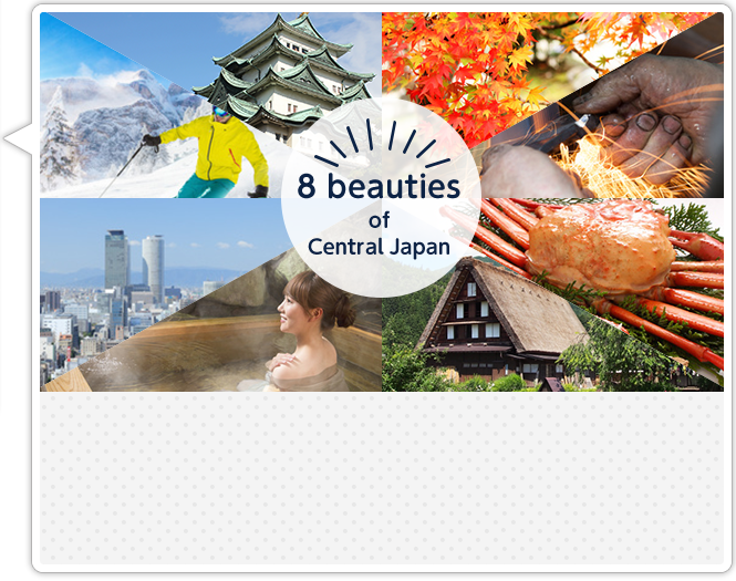 8 beauties of Central Japan