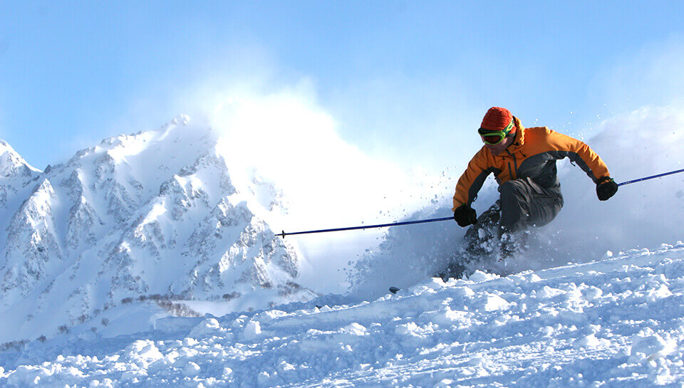 skiing in Nagano